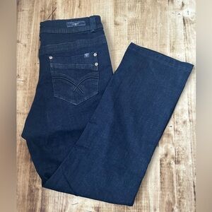 Carreli Dark Denim Straight Jeans